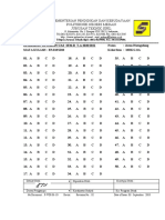 Lembaran Jawaban Uas Ep MSDM Mrkg-8a 8B