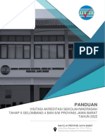 Panduan Visitasi Akreditasi Tahap II Gelombang 4 BAN SM Provinsi Jawa Barat Tahun 2022