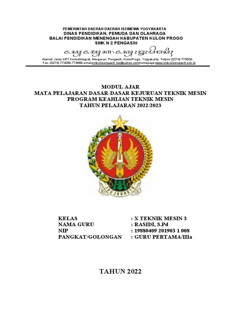 Modul Proyeksi Orthogonal | PDF