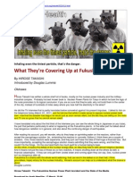Radiation dangers at Fukushima downplayed by media and officials