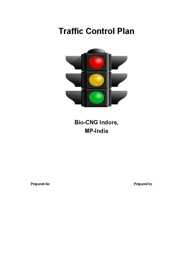 Traffic Control Plan Sample PDF Traffic Road