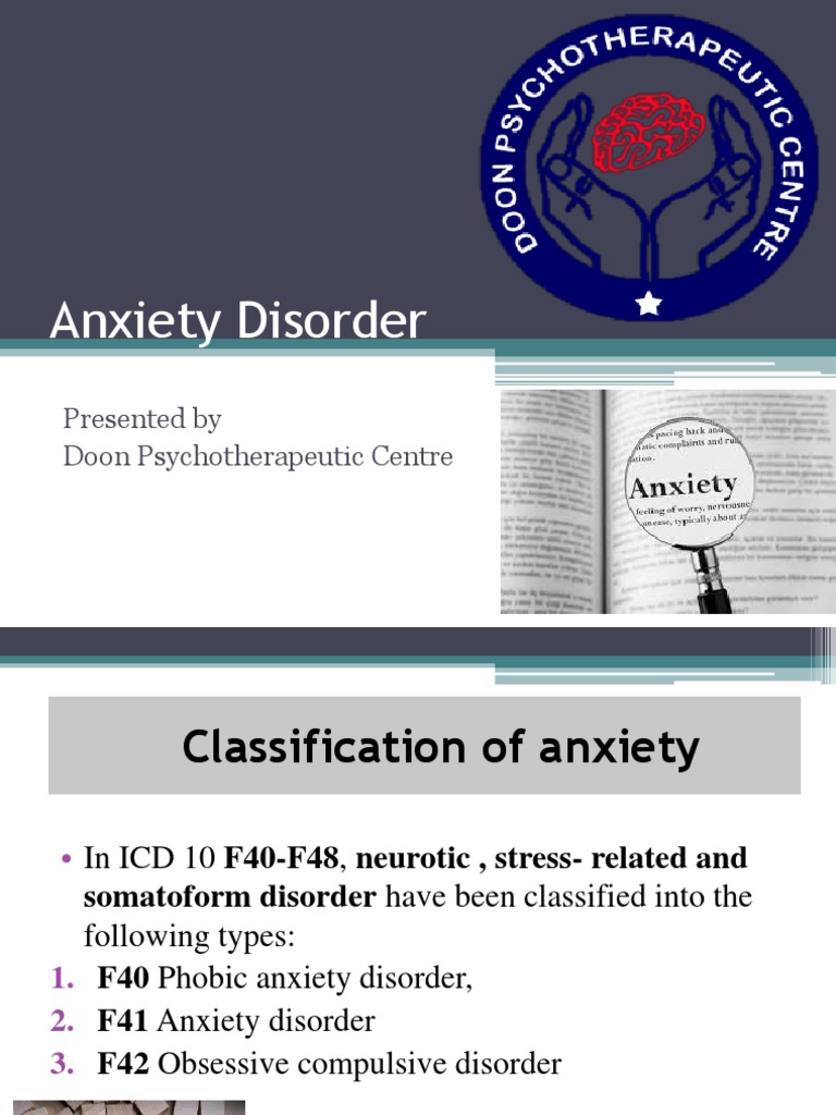 Anxiety Disorder | PDF | Anxiety Disorder | Generalized Anxiety Disorder