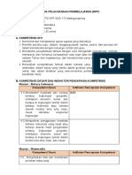 Format Rencana Pelaksanaan Pembelajaran