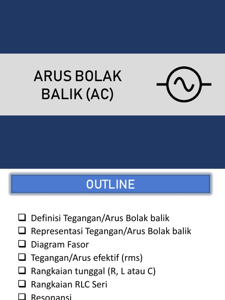 Arus RMS dalam Rangkaian AC | PDF | Sains & Matematika