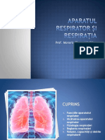 Aparatul Respirator Si Respiratia