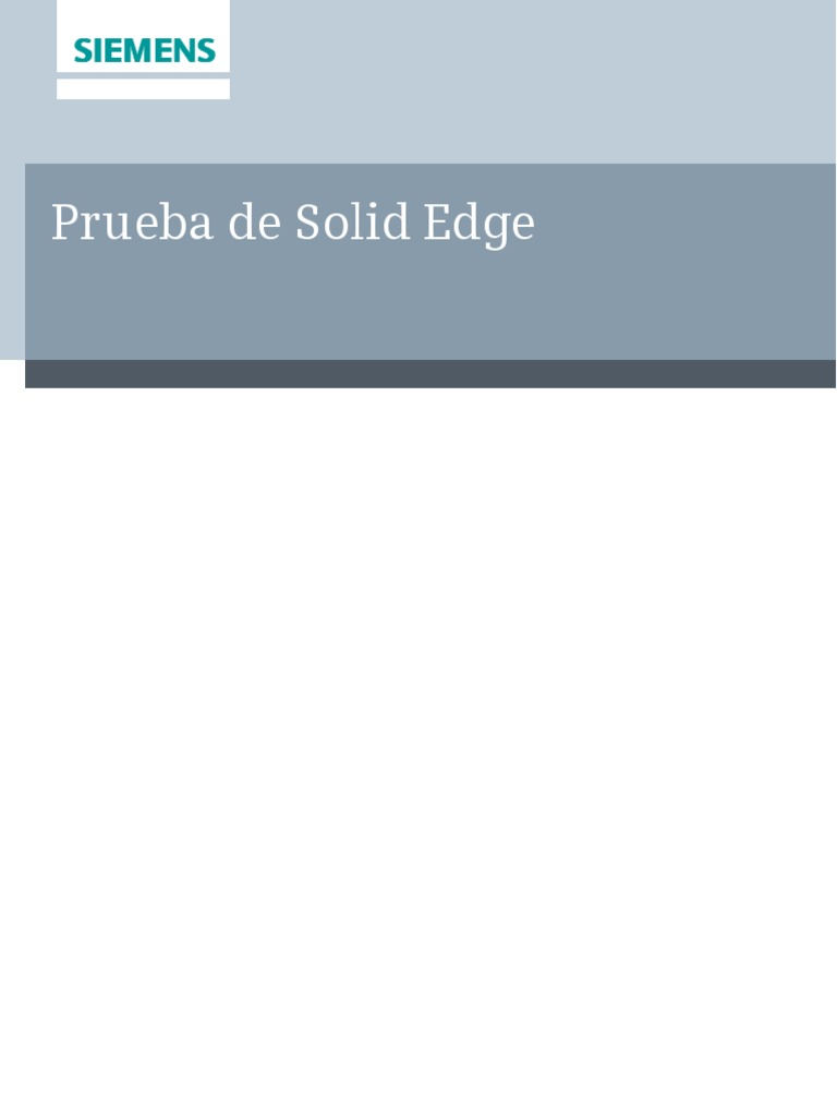 Manual Solid Edge PDF Ventana (informática) Extrusión