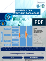 Paparan Aksi Mitigasi Dan Kebutuhan Data AKSARA