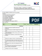 MESA Checklist