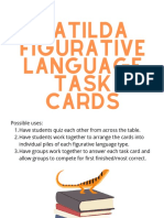 Matilda - Figurative Language Task Cards-1