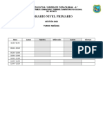 HORARIO INICIAL 2DO AÑO A y B