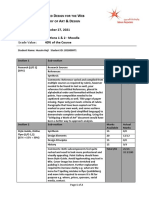 Husain Haji - WM8005 Student Marking Schedule