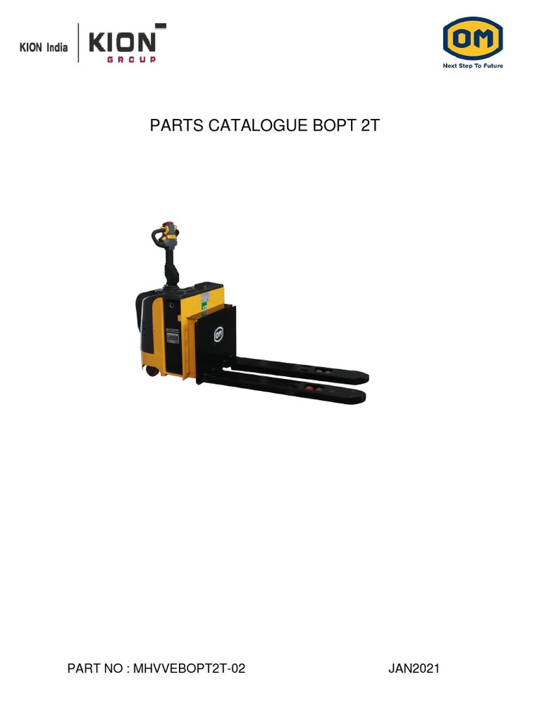 BOPT 2T Parts Catalogue Manual | PDF | Screw | Machines