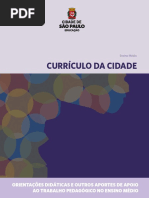 Curriculo Da Cidade Ensino Medio Orientacoes Didaticas e Outros Aportes