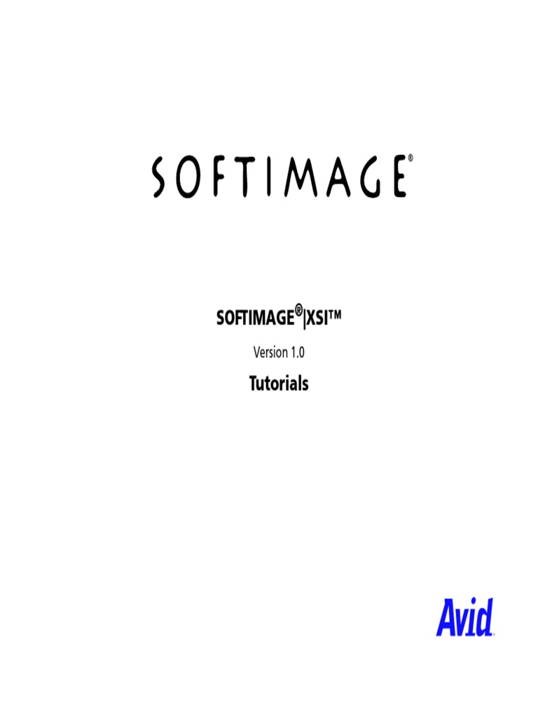 Softimage XSI PDF Texture Mapping Digital Library
