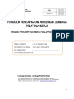 F.01 (Formulir Pendaftaran Akreditasi LPK) Rev-3 - 30 Juli 2020 LPK ASTRI ANGGUN