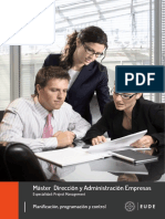 PMP 06 Planificación programación y control