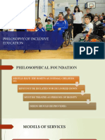 Philosophy of Inclusive Education