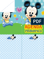 Agenda Pediatrica Mickey Bebe-Noe Romasac
