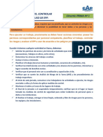 Directriz Prima #1 - Planificar El Trabajo, Controlar Los Riesgos y Hacer Uso de EPP Rev A3