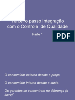 Terceiro Passo Integração Com o Controle de Qualidade Parte 1