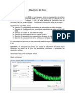 Adquisición de Datos