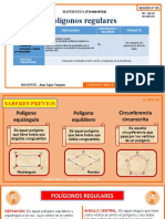 Polígonos regulares: definiciones, propiedades y ejercicios resueltos