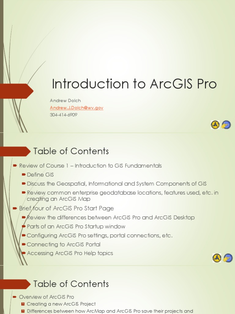 Course 2 Pdf Arc Gis Esri