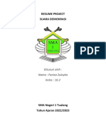 Resume Project Fanisa SUARA DEMOKRASI