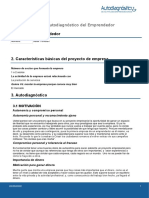 Informe Autodiagnóstico Emprendedor