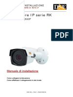 BUL-71 telecamere IP serie RK - Manuale installazione