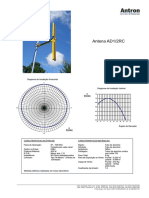 Antena AD1/2RC características técnicas