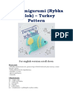 Fish Amigurumi (Rybka Brelok) - Turkey Pattern: For English Wersion Scroll Down