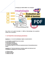 PolyQCM en Dermatologie SofioTheQue PDF 2021