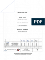 Filosofia de Operacion Planta Molibdeno