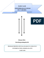 Bahan Ajar Sistem Persamaan Linear Dua Variabel