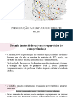 Introdução ao estudo do direito no Brasil: entes federativos e competências
