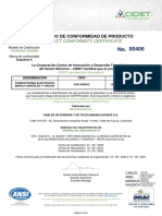 15. CERT.CABLE #2,6,8,10,12,14. 1-2, 1-4, 1-0, 3-0