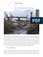 Metode-metode Dewatering