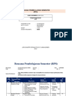 RPS Manjemen Strategi STIE