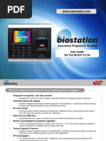 BioStation User Guide