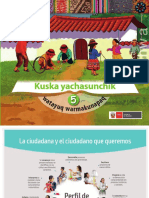 Kuska Yachasunchik Cuaderno de Trabajo y Folder - Inicial 5 Años Quechua Chanka