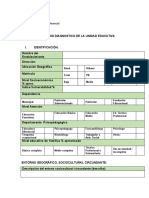 Formulario Diagnostico de La Unidad Educativa - Recolección de Información