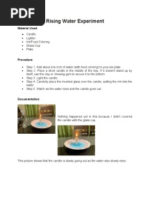 Rising Water Experiment