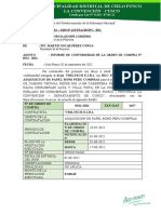 INFORME Nº 034 CONF DE PAPEL BOND PERU COMPRAS