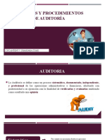 Técnicas y Procedimientos de Auditoría