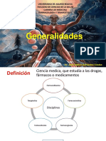 Generalidades de La Farmacología 2022