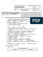 Examen Sexto Trimestre I Ciencias