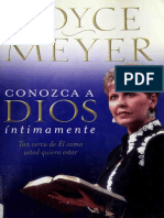 MEYER, Joyce - Conozca A Dios Intimamente