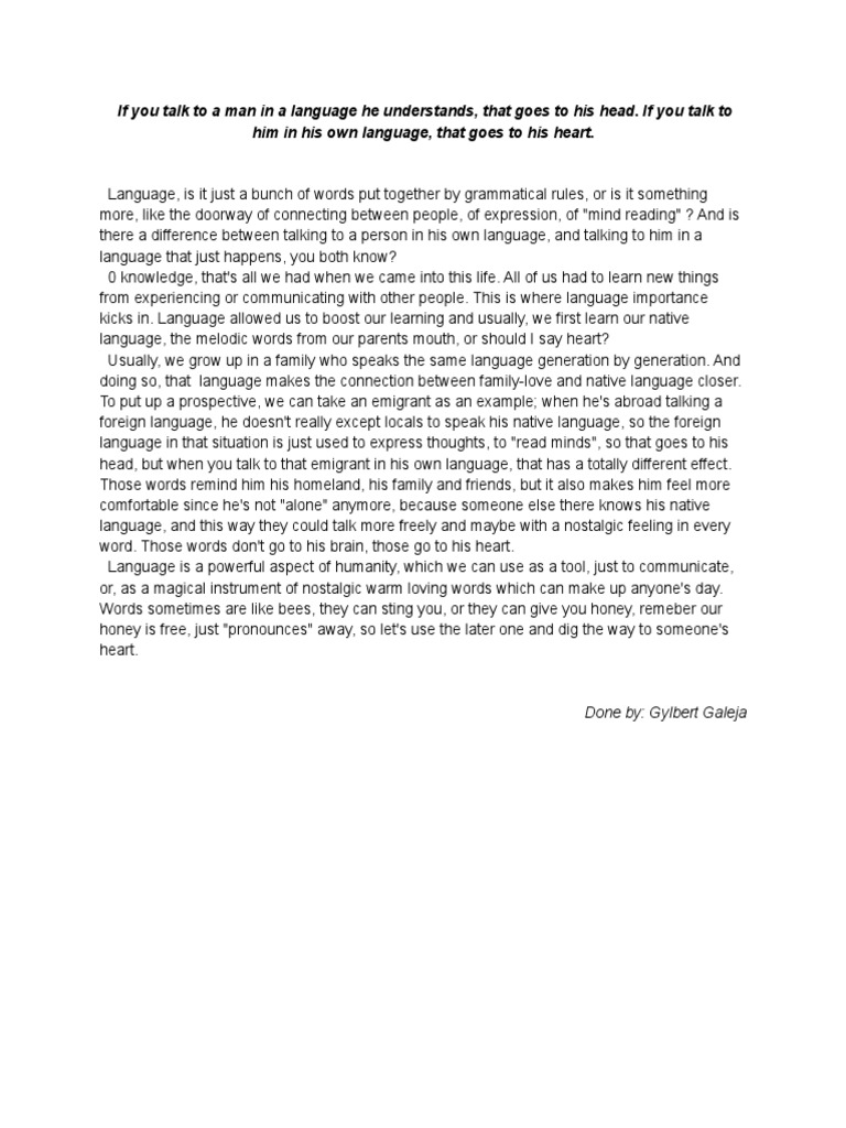 Language Pdf Language Arts Discipline