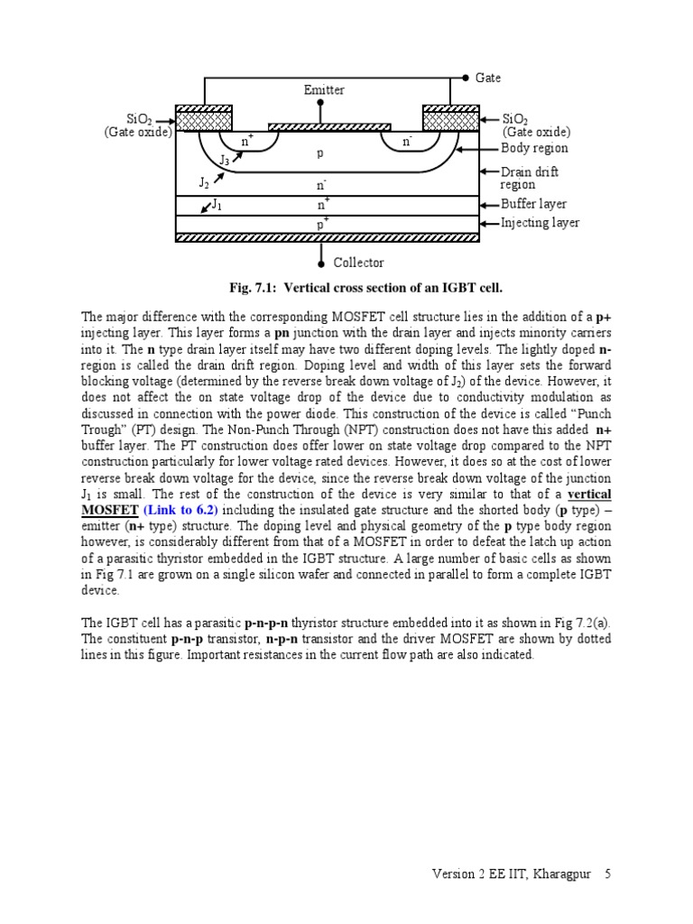 5 L7 (DK) (Pe) ( (Ee) Nptel) PDF Field Effect Transistor Mosfet